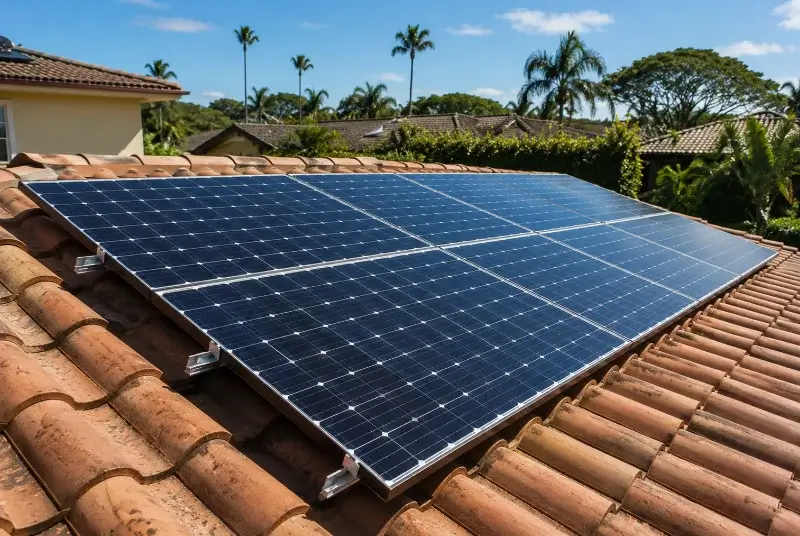Installation de panneaux solaires à Nay